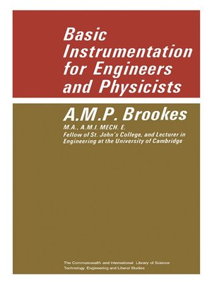 cover image of Basic Instrumentation for Engineers and Physicists